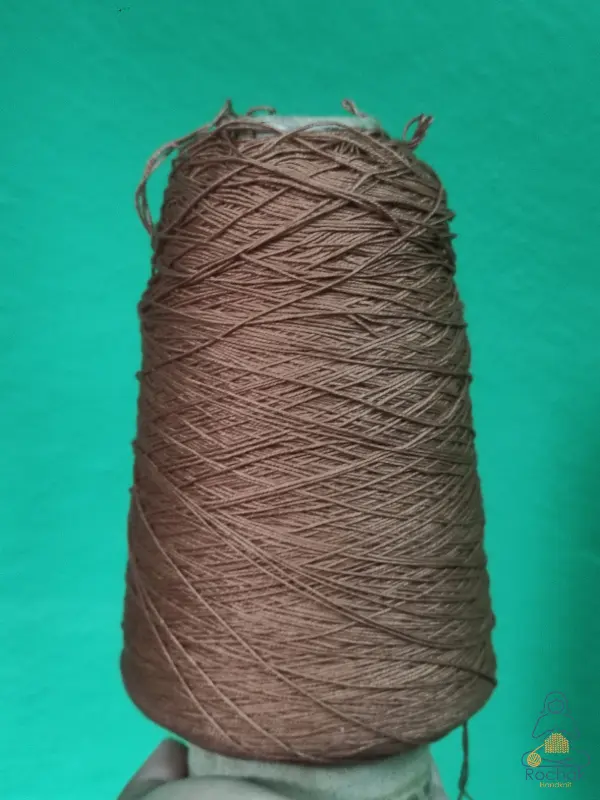 Rohstoffe - Baumwollstärke 2/10 gebleicht - Rochak handgestrickt