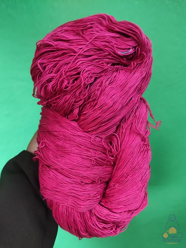 Rohstoffe - Baumwollstärke 2/10 gebleicht - Rochak handgestrickt