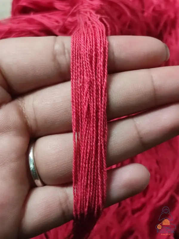 Rohstoffe - Baumwollstärke 2/10 gebleicht - Rochak handgestrickt