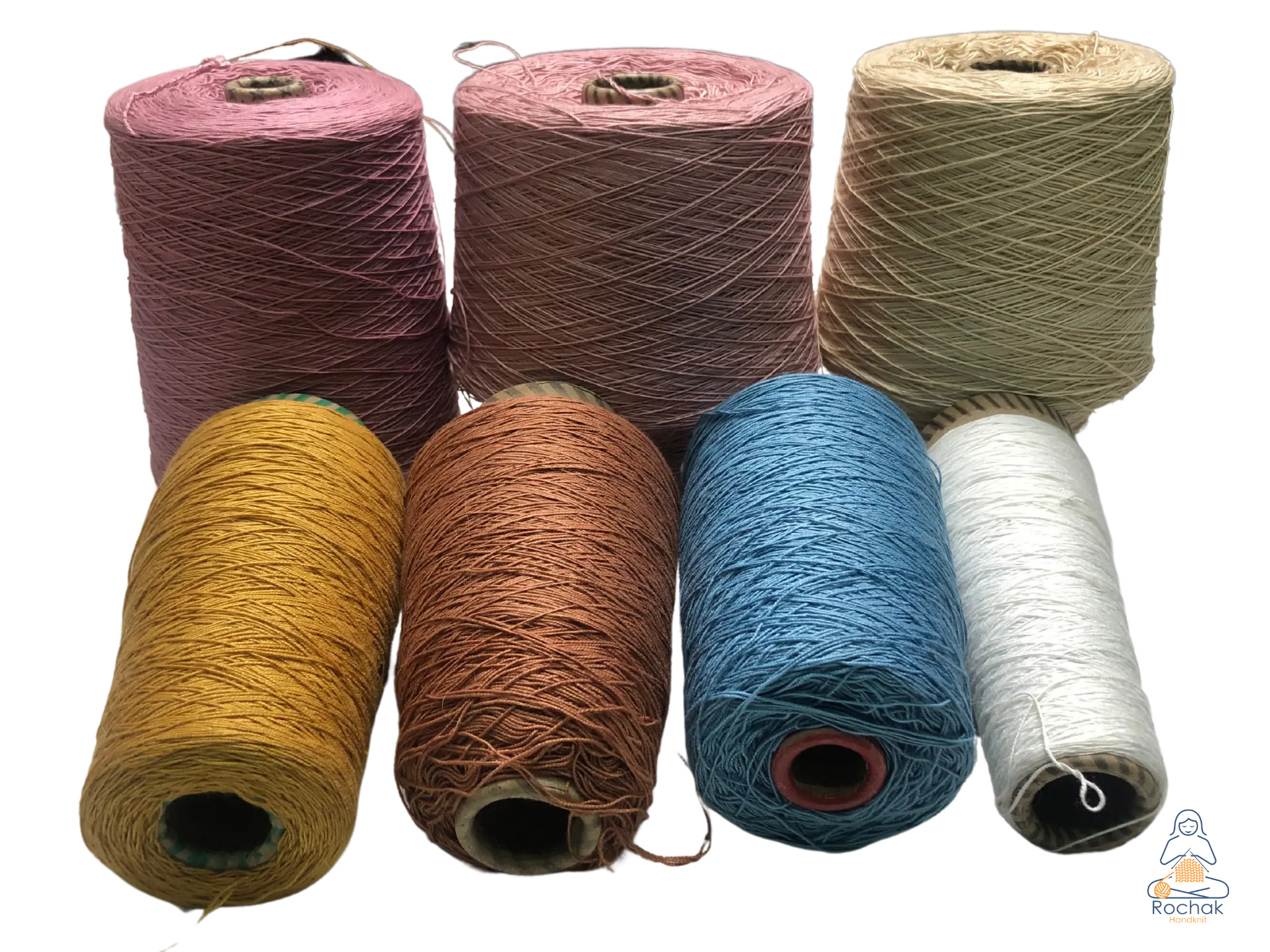 Farbfoto von Cotton-Rochak-Handstrick