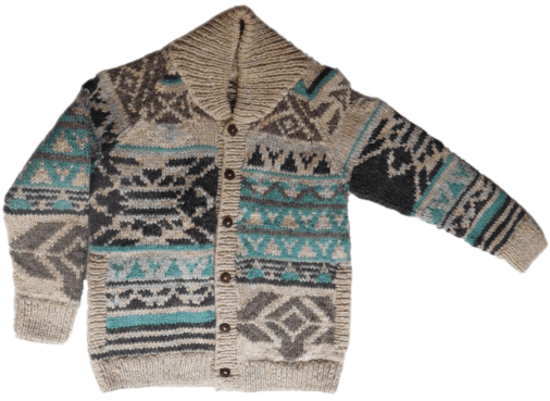 Maglione multicolore lavorato a mano - Rochak Handknit