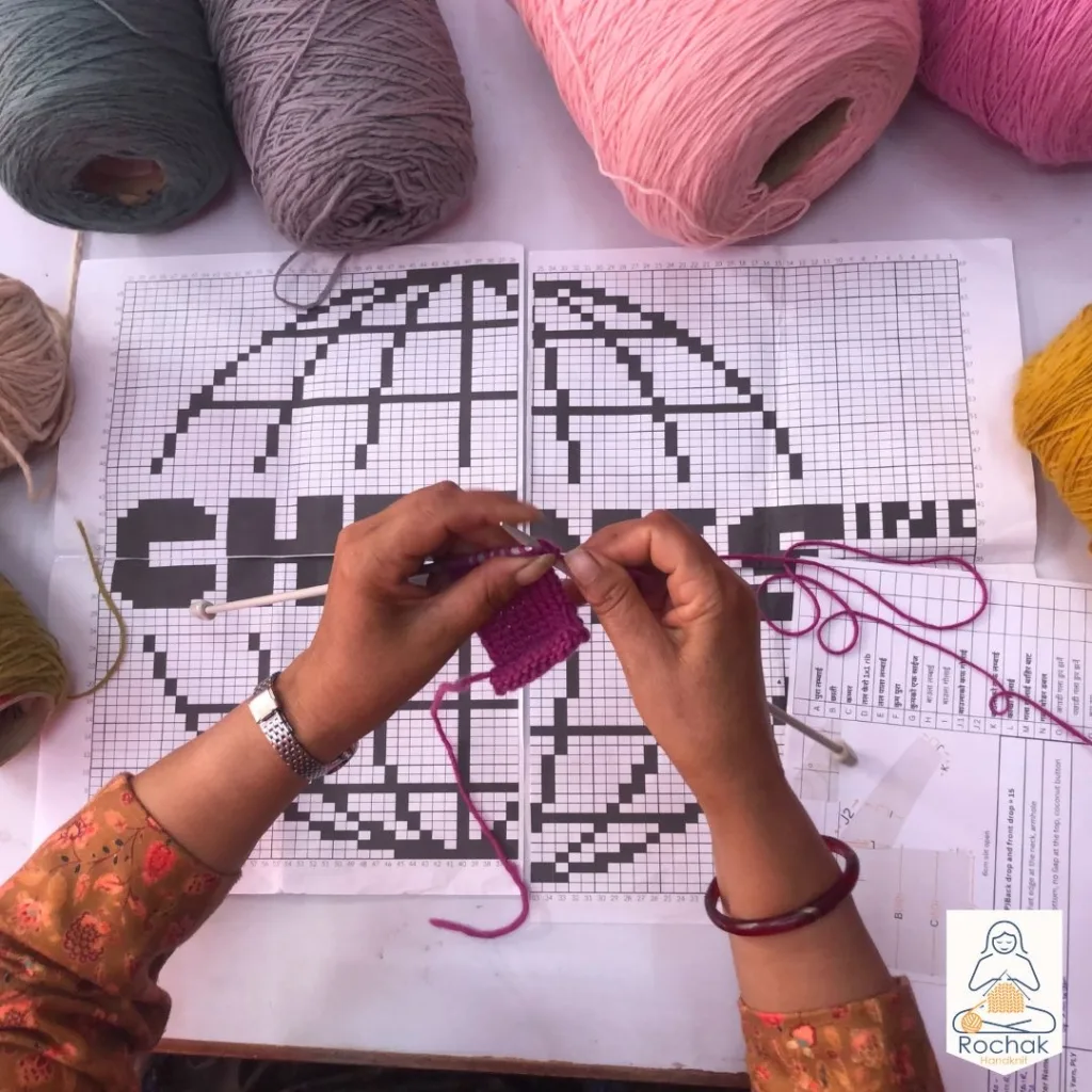 Designs and Patterns from merino Rochak Handknit