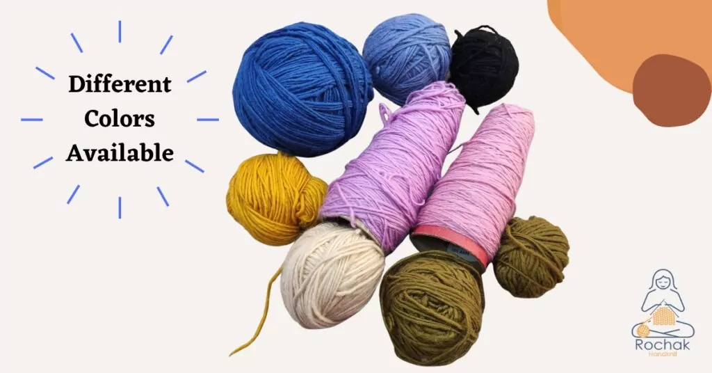 Handgefertigter Strickwarenhersteller 2 Verschiedene Farben der Herstellung von Merino-Strickwaren – Rochak Handknit