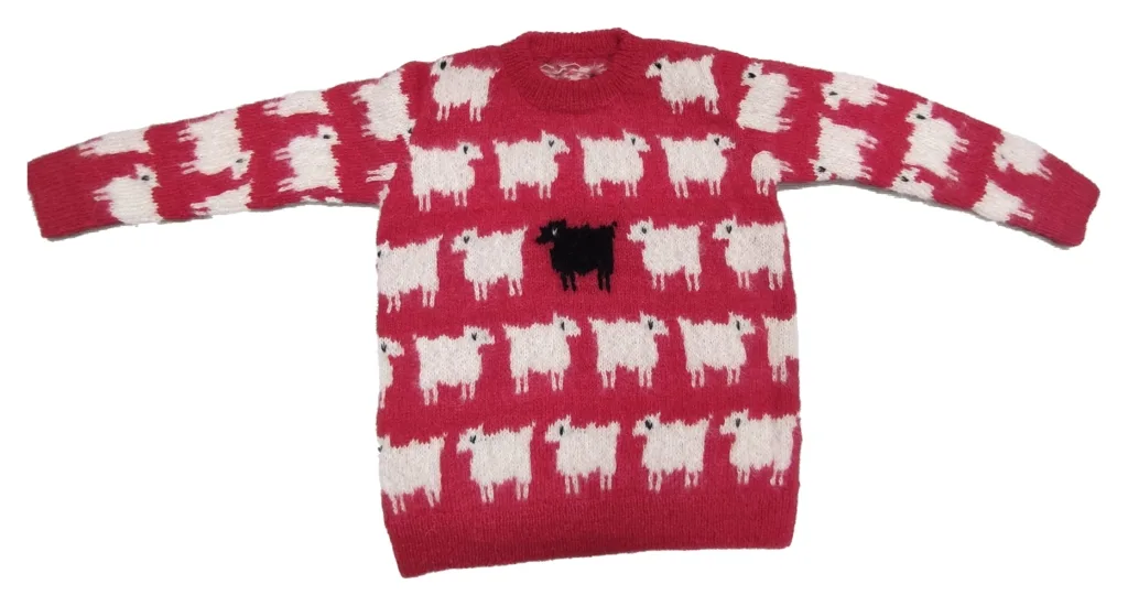 Maglione in mohair - Diana - realizzato da Rochak Handknit Craft