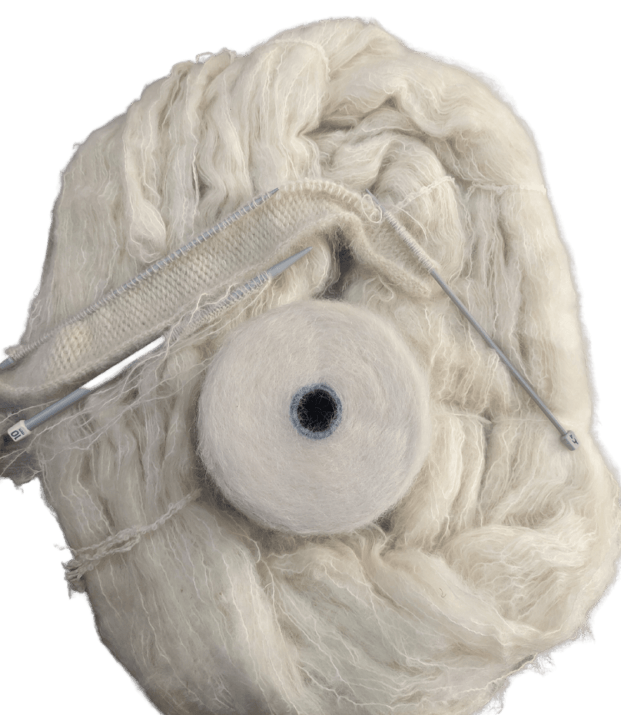 Mohair vyyhti ja kartio - Rochak Handknit Craft