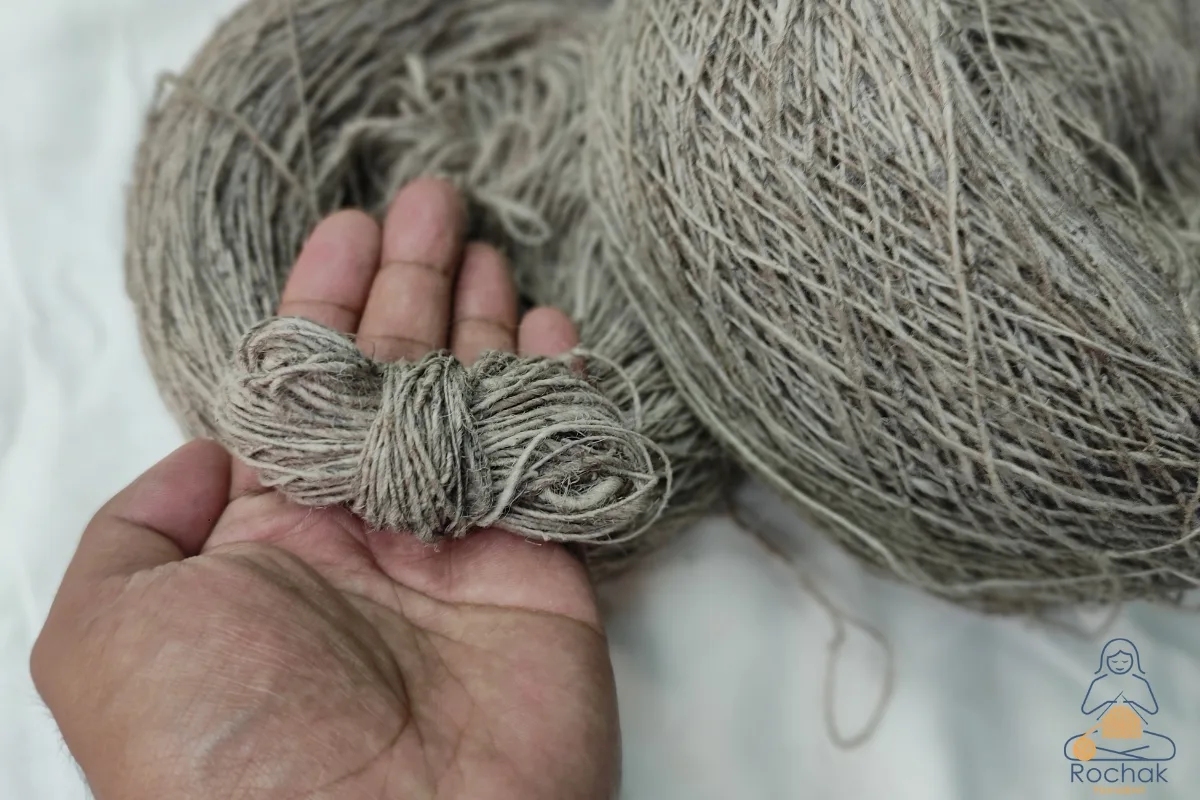 Yarns in Hand knitting manufacturing 6 Nettle Yarn