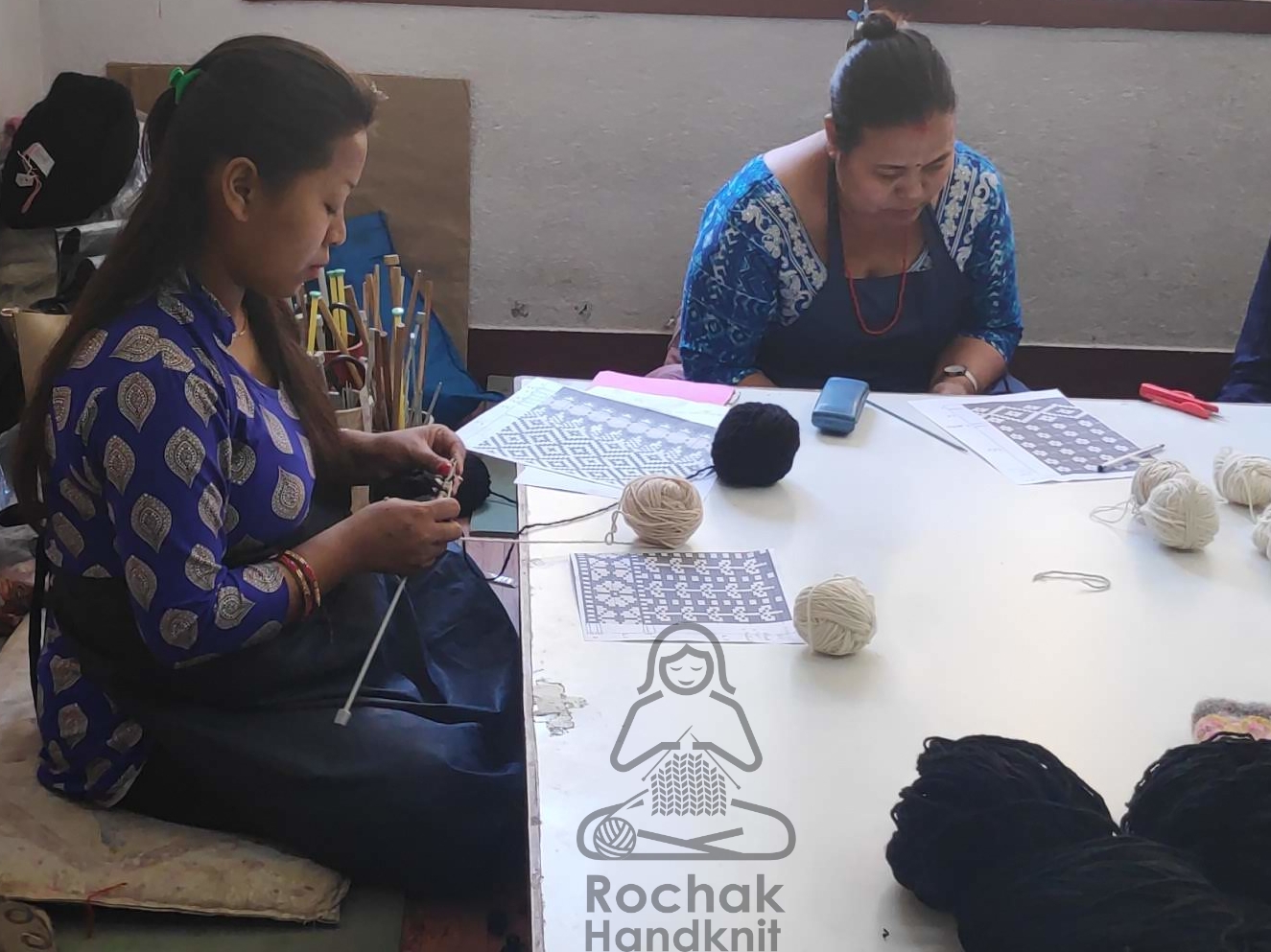 Preparing Prototype for the sample - Rochak Handknit