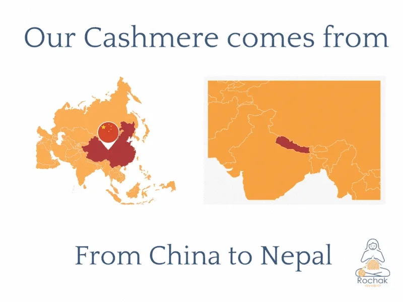 Raw Materials Where does our Yarn Comes from(our cashmere comes from china to nepal)