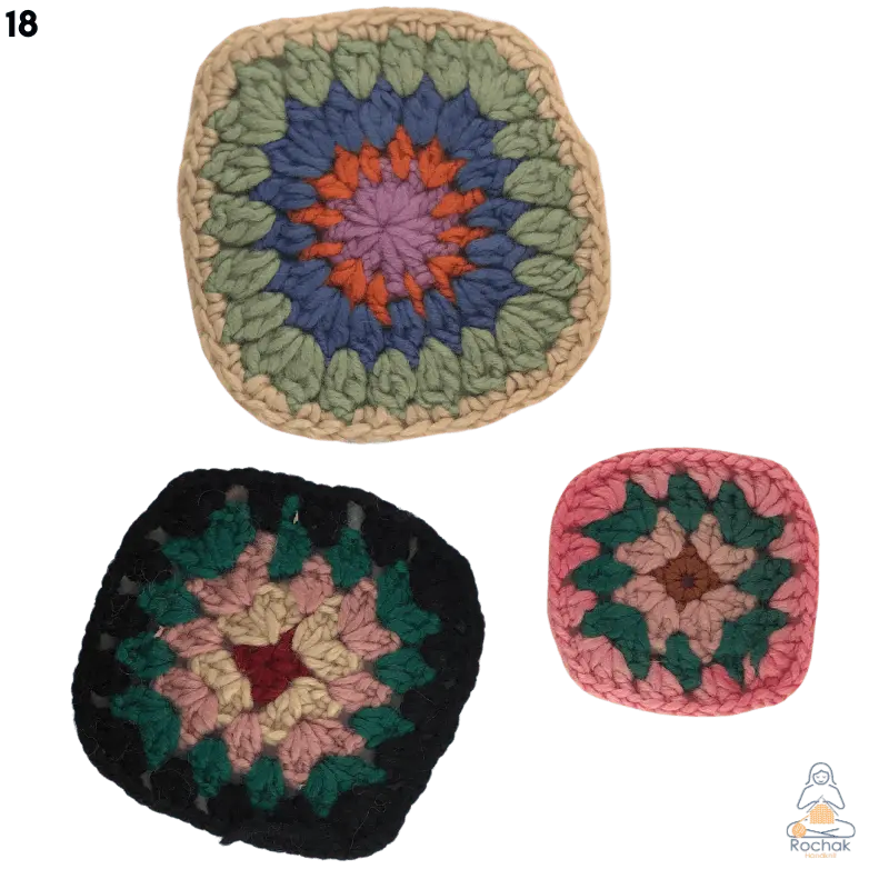 Raw materials Design and pattern of Swatches - Rochak Handknit