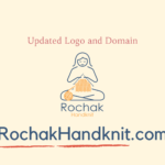 Updated logo & domain of Rochak handknit